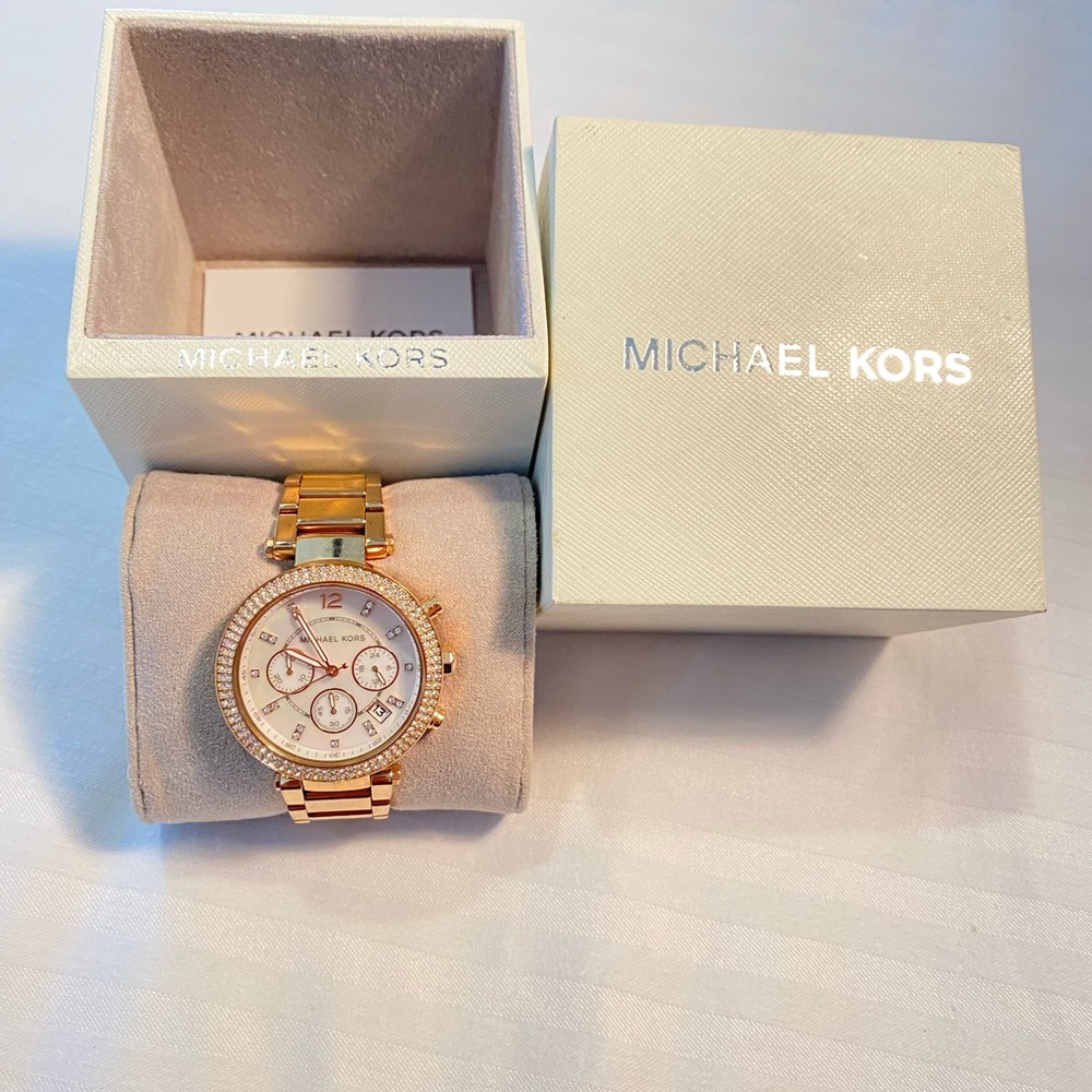 Michael Kors rosegold watch